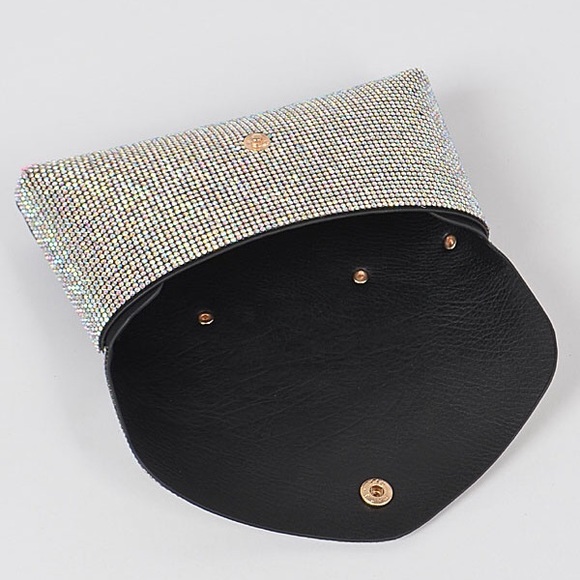 Bling Crystal Bling Studded Clutch Belt Bag - Picture 5 of 5
